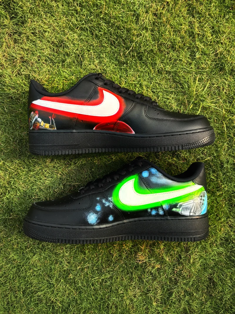 Star Wars - Yoda x Darth Vader Air Force 1 Custom - Image 2