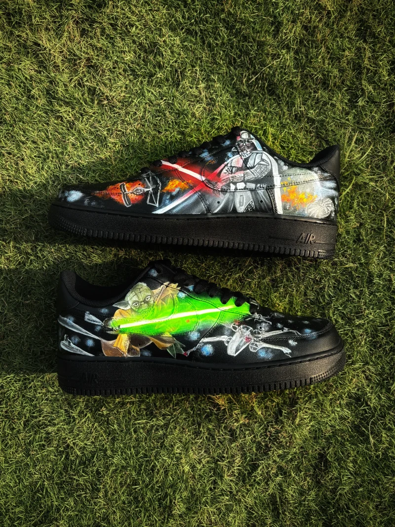 Star Wars - Yoda x Darth Vader Air Force 1 Custom
