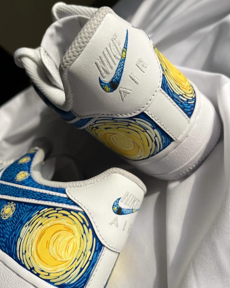 Starry Night Air Force 1 Custom - Image 4