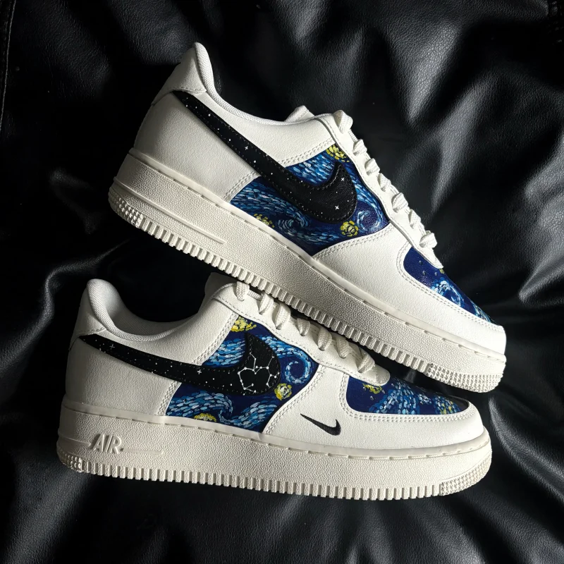 Starry Night Air Force 1 Custom - Image 4