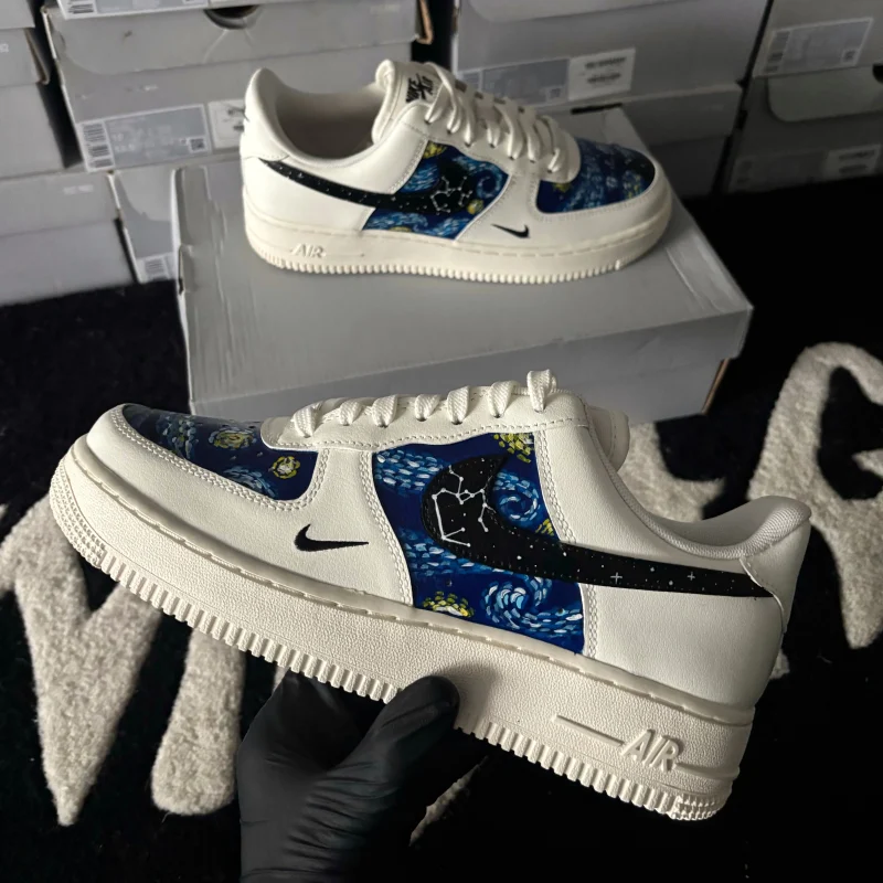 Starry Night Air Force 1 Custom - Image 6