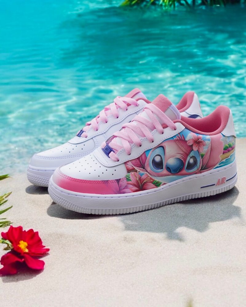 Stitch & Angel Air Force 1 Custom - Image 2