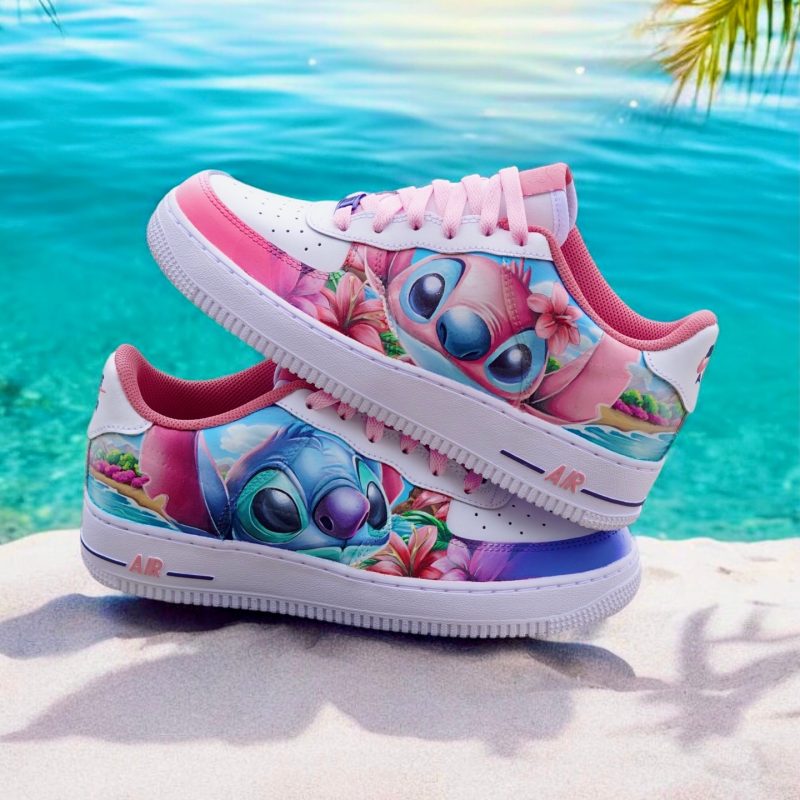 Stitch & Angel Air Force 1 Custom