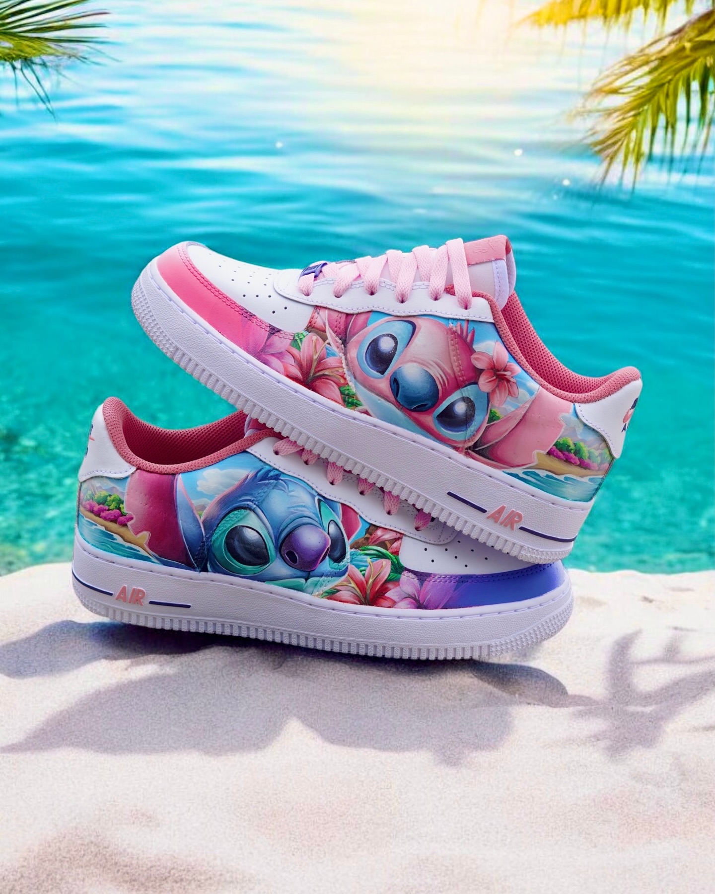 Stitch & Angel Air Force 1 Custom
