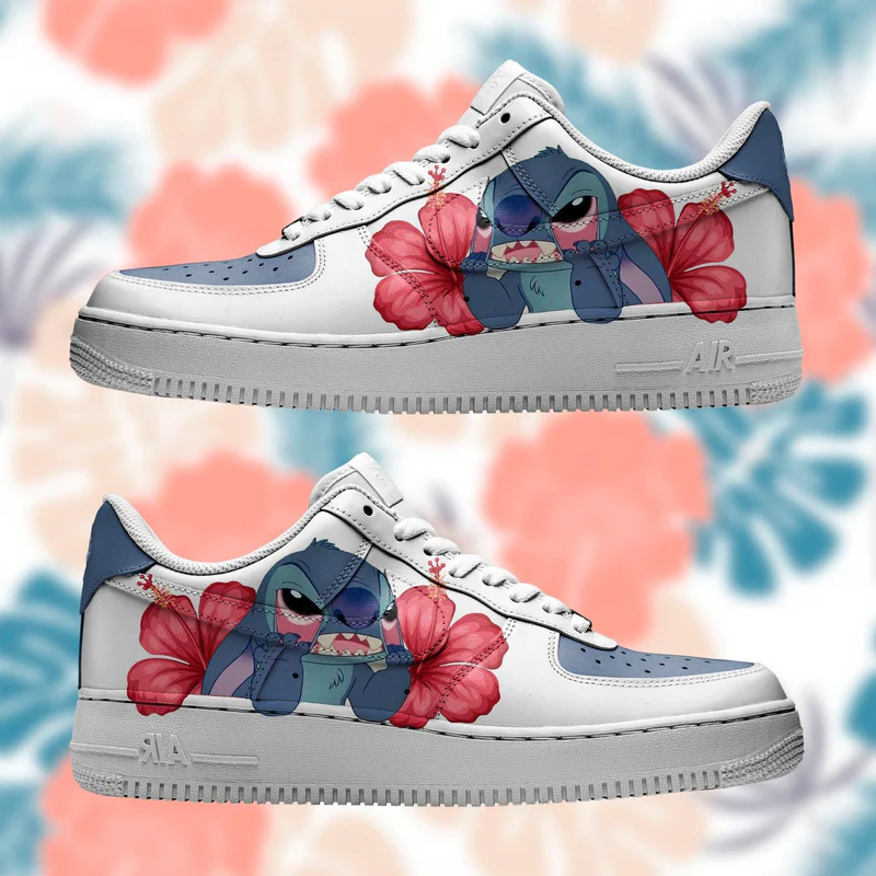 Stitch Flores Air Force 1 Custom