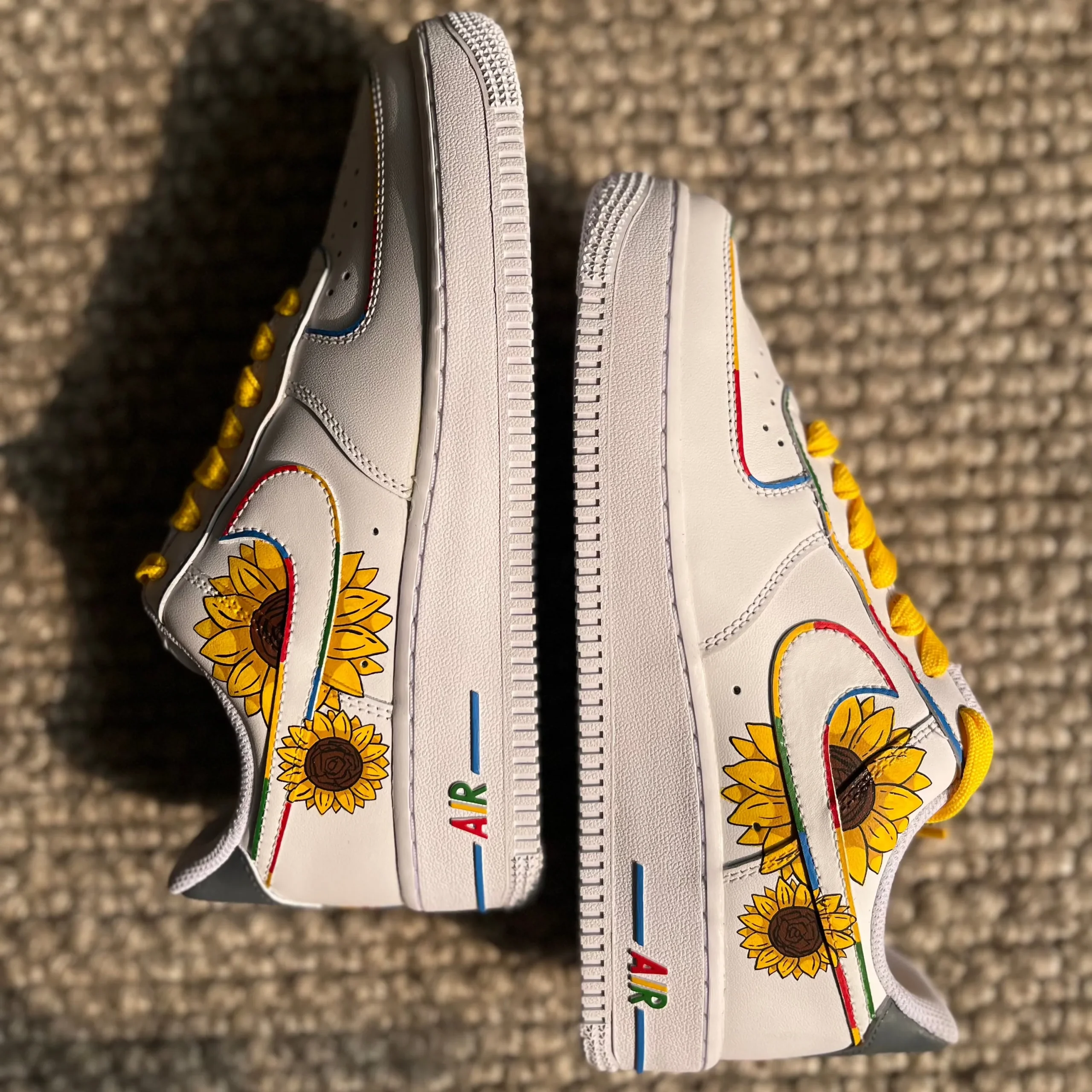 Sunflower Bloom Air Force 1 Custom