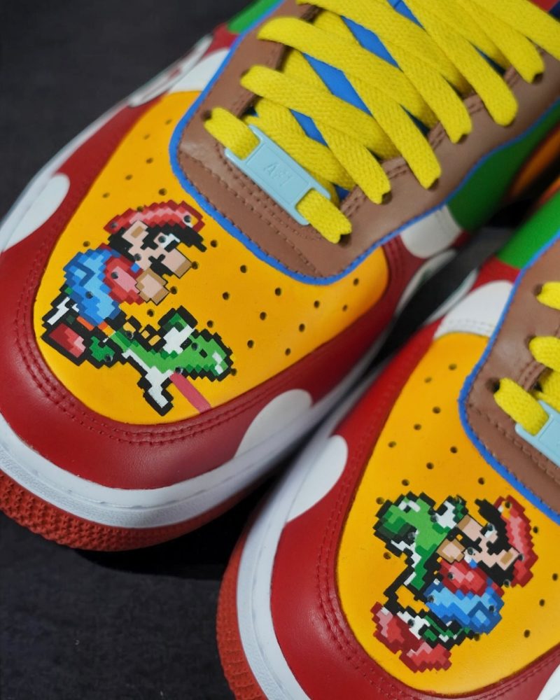 Super Mario Air Force 1 Custom - Image 2