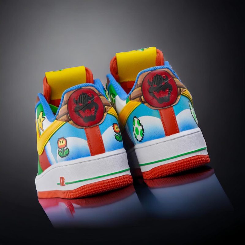 Super Mario Air Force 1 Custom - Image 3