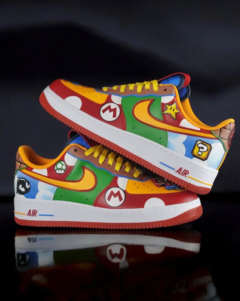 Super Mario Air Force 1 Custom - Image 3