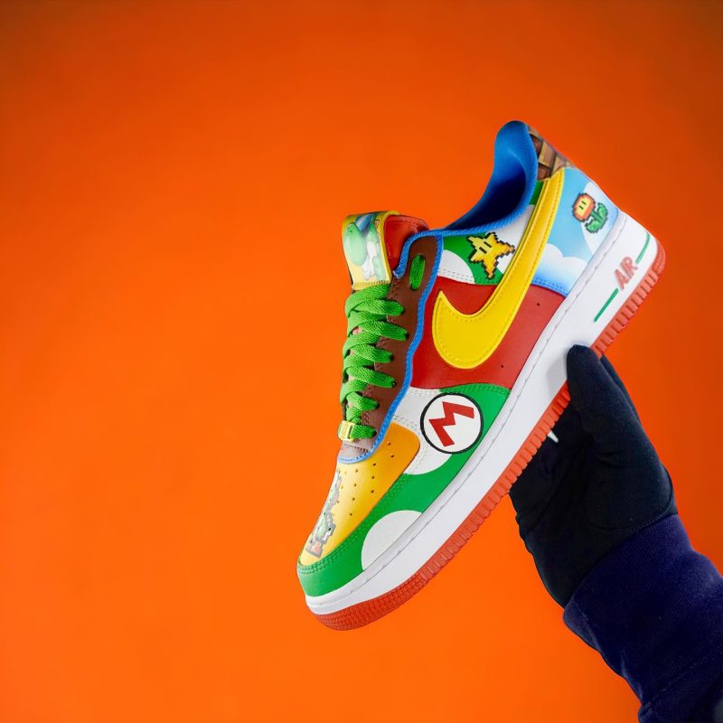 Super Mario Air Force 1 Custom - Image 5
