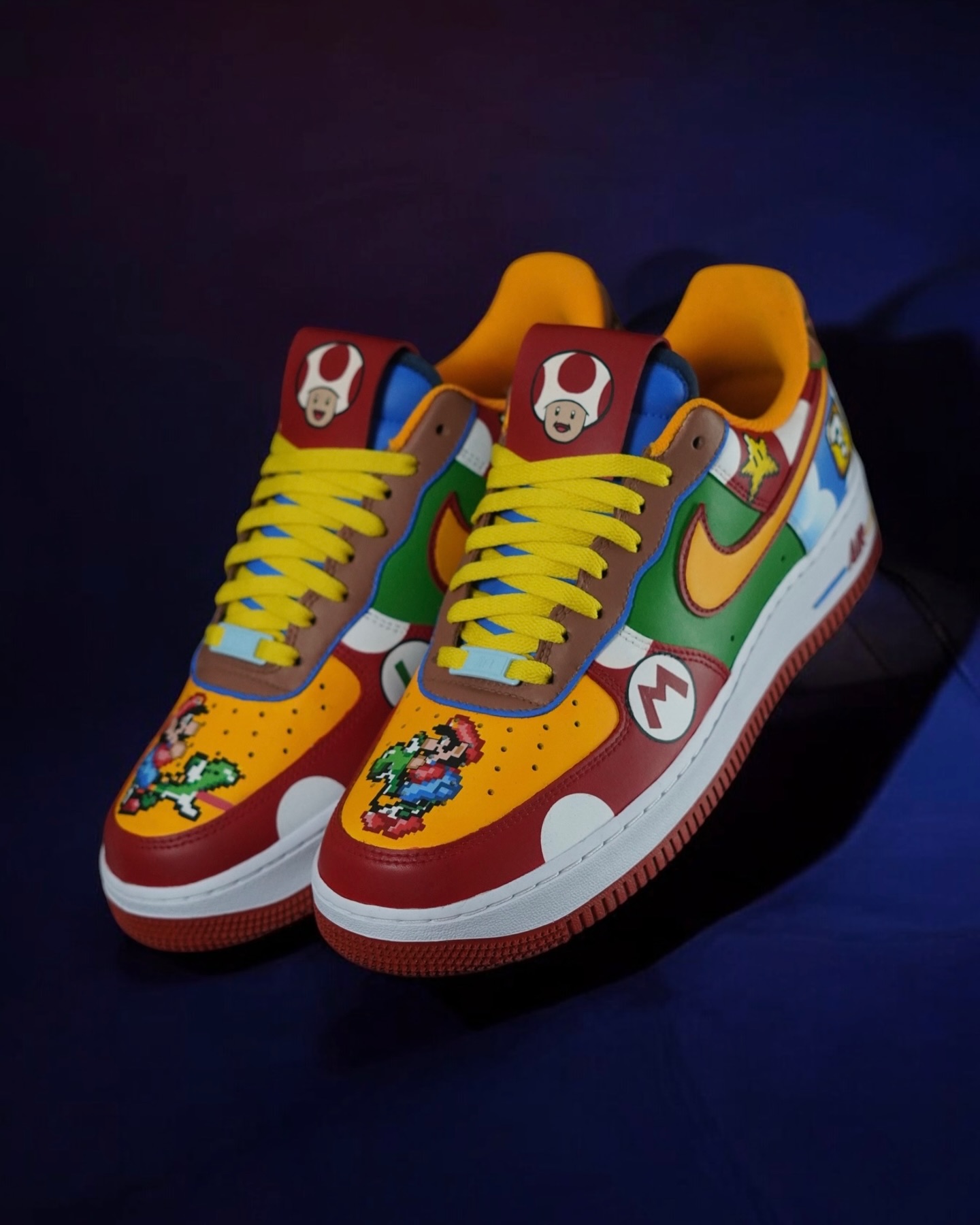 Super Mario Air Force 1 Custom