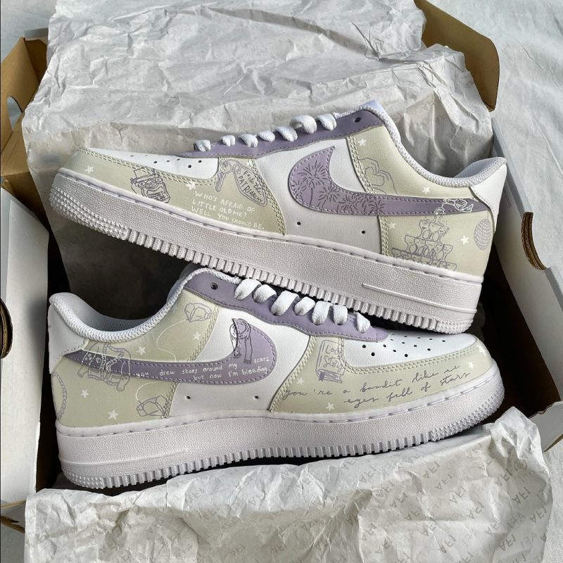 Taylor Swift Air Force 1 Custom - Image 2