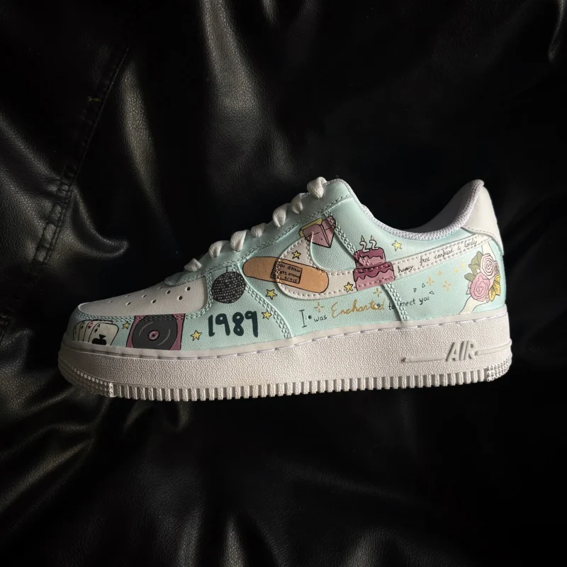 Taylor Swift All Eras Air Force 1 Custom - Image 3