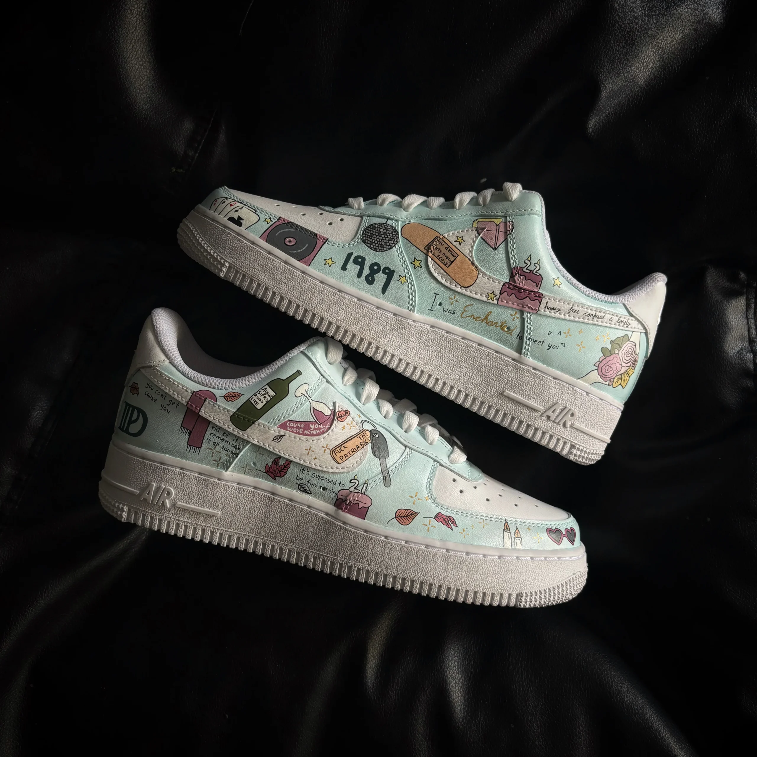Taylor Swift All Eras Air Force 1 Custom