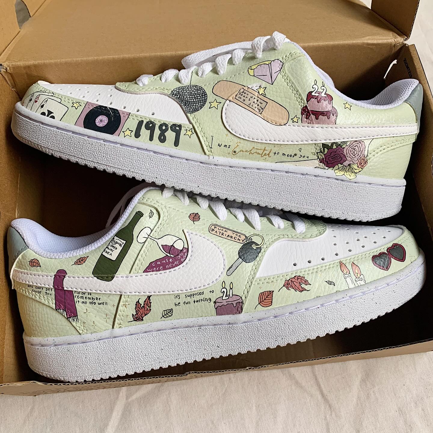 Taylor Swift Gift For Swifties Air Force 1 Custom