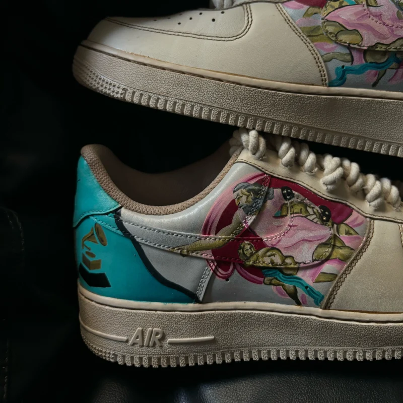 The Creation of Adam Inspired Air Force 1 Custom - Image 2