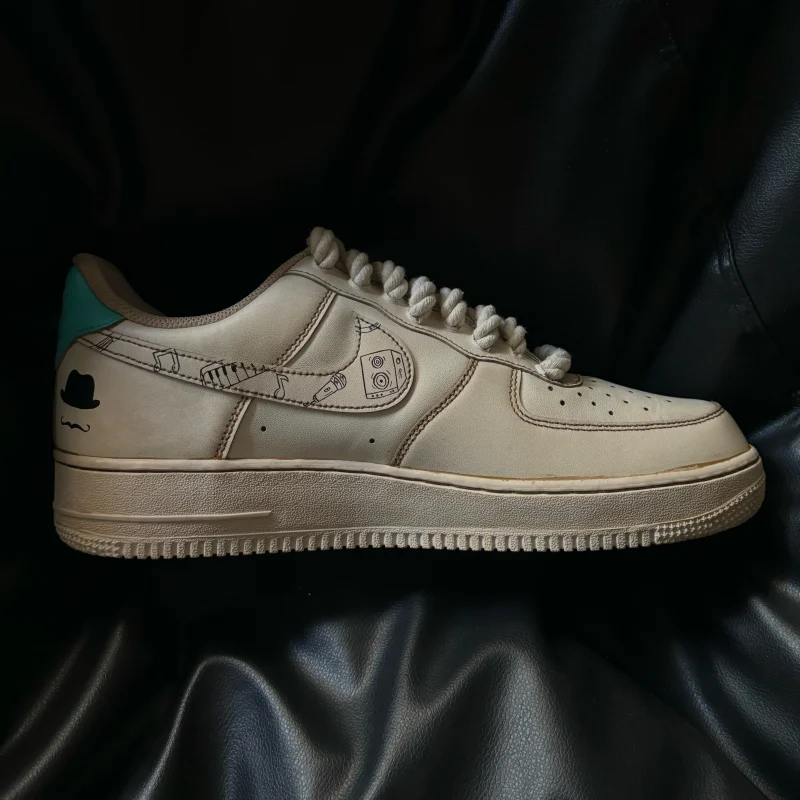 The Creation of Adam Inspired Air Force 1 Custom - Image 4