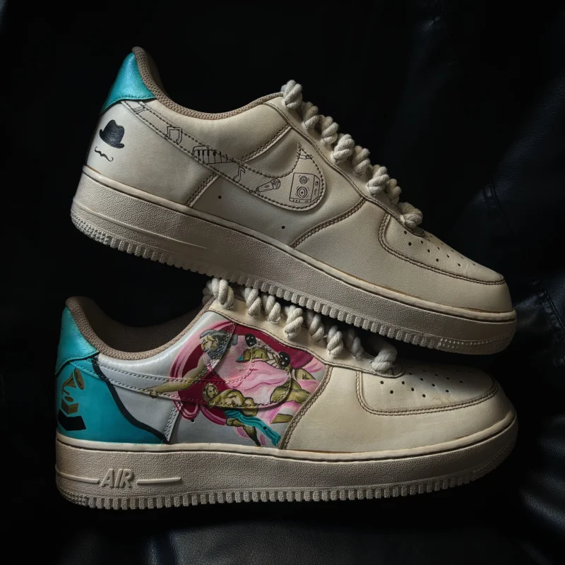 The Creation of Adam Inspired Air Force 1 Custom - Image 6