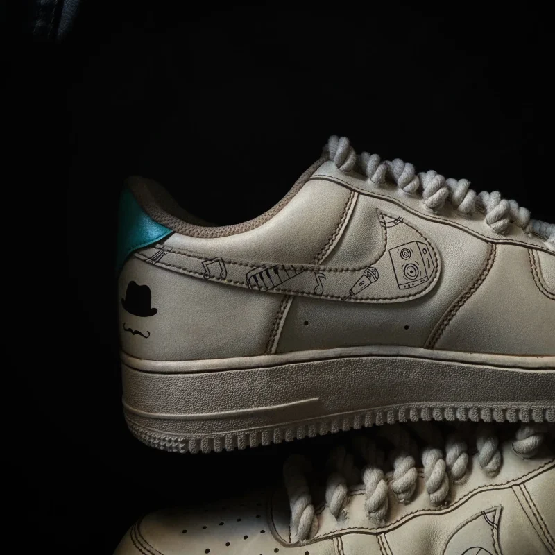 The Creation of Adam Inspired Air Force 1 Custom - Image 7