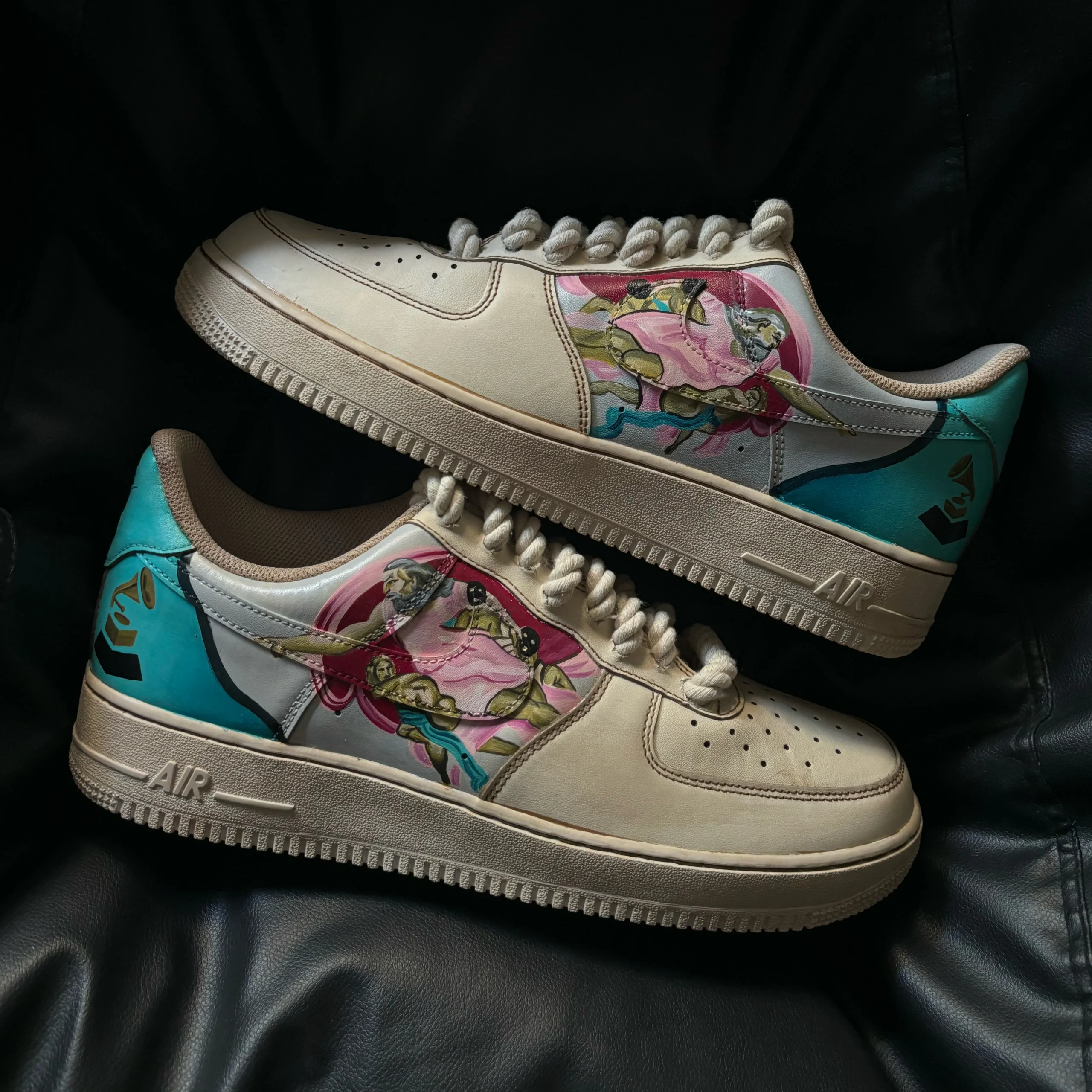 The Creation of Adam Inspired Air Force 1 Custom