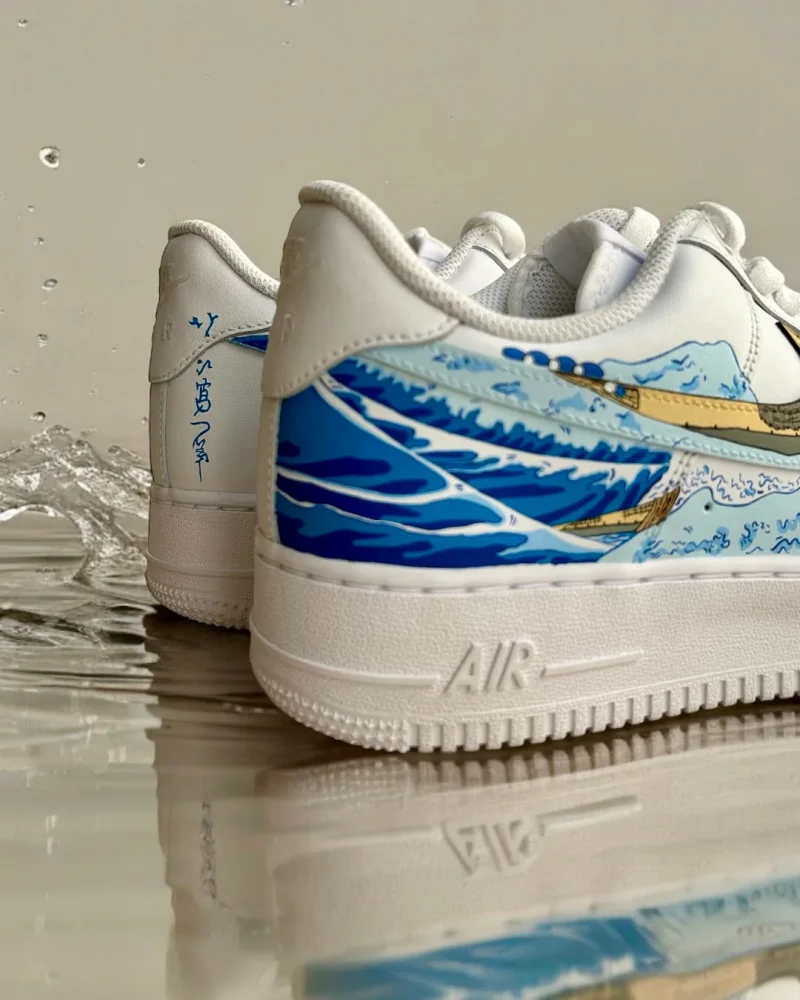 The Great Wave Off Kanagawa Air Force 1 Custom - Image 2