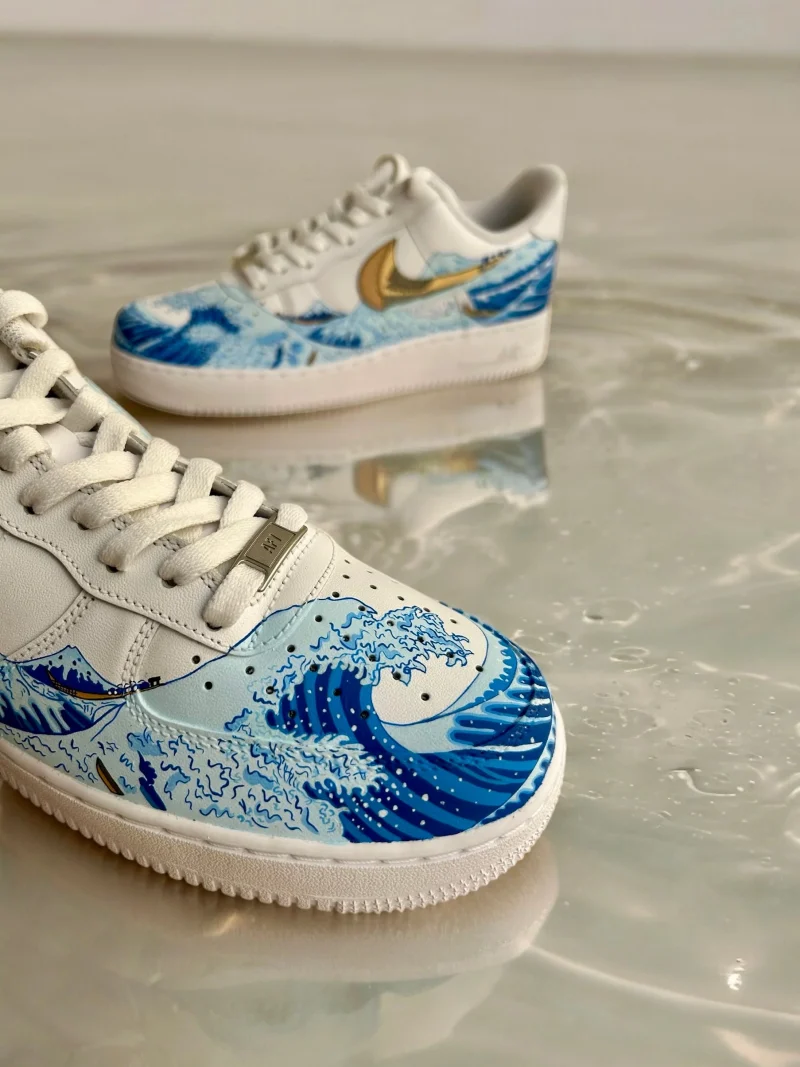 The Great Wave Off Kanagawa Air Force 1 Custom - Image 4