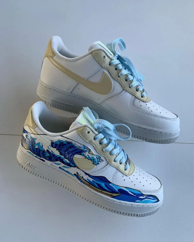 The Great Wave off Kanagawa Air Force 1 Custom - Image 3