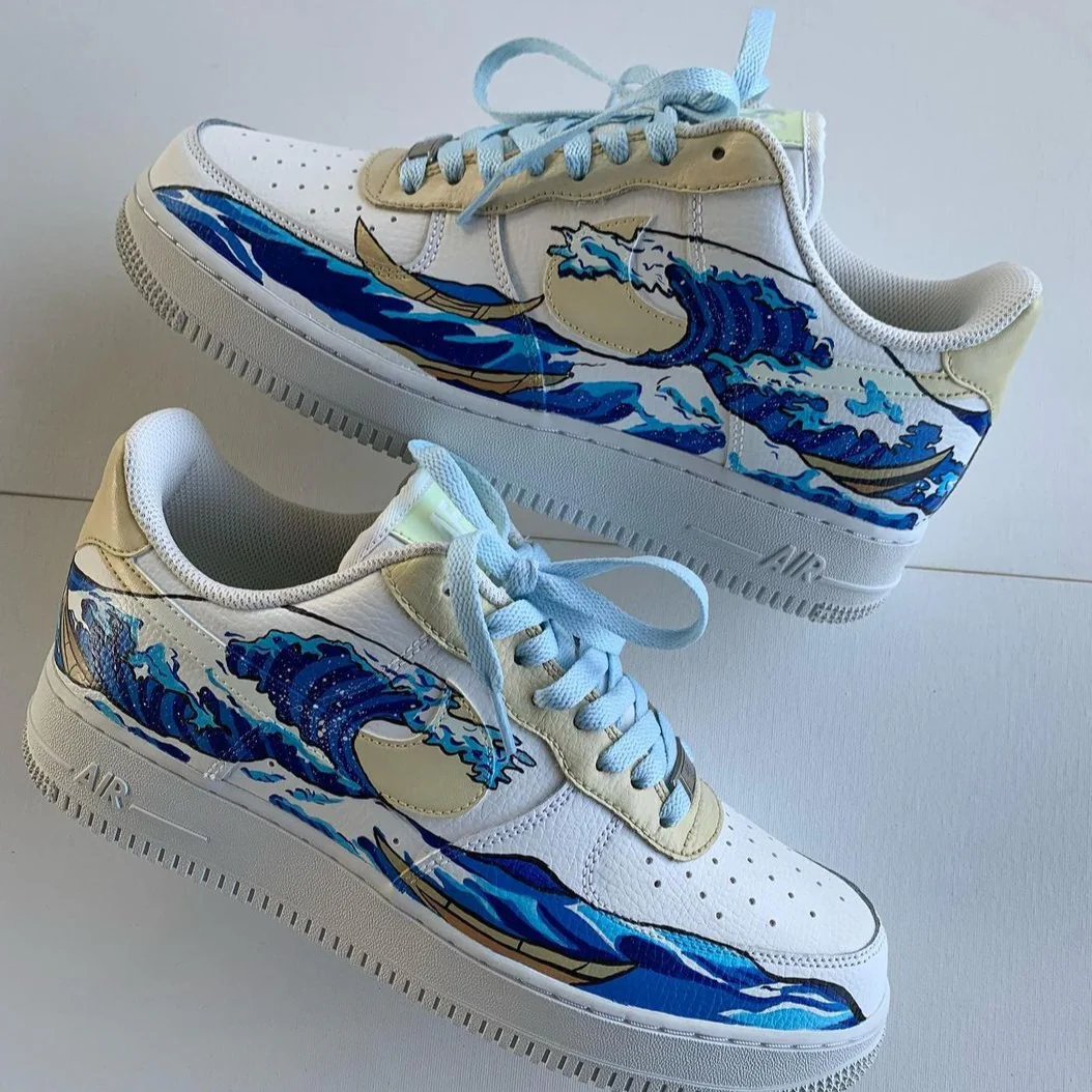 The Great Wave off Kanagawa Air Force 1 Custom