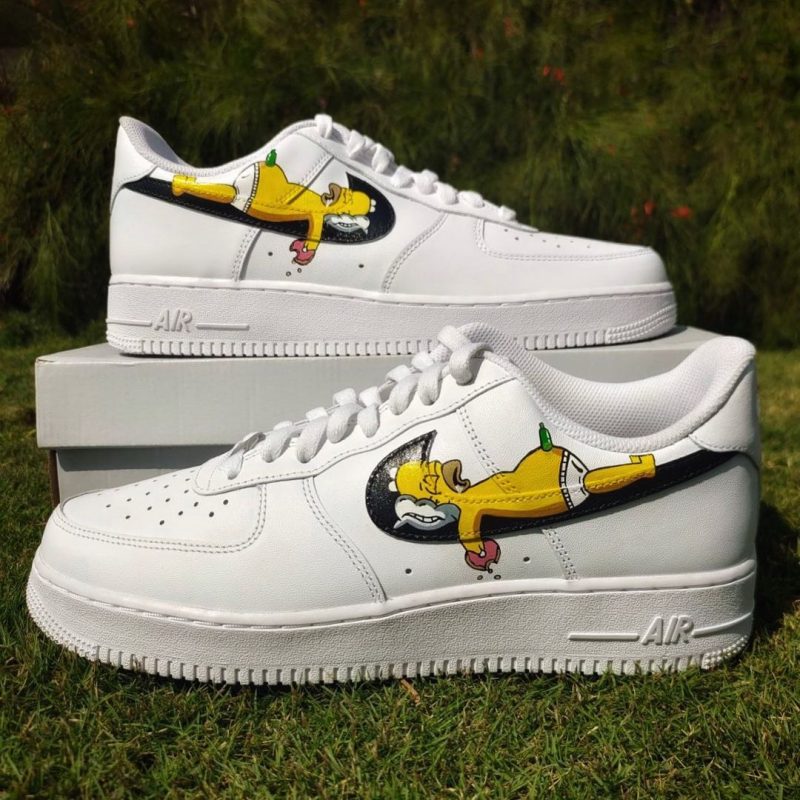 The Simpsons Air Force 1 Custom - Image 3