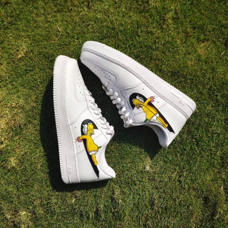 The Simpsons Air Force 1 Custom - Image 4