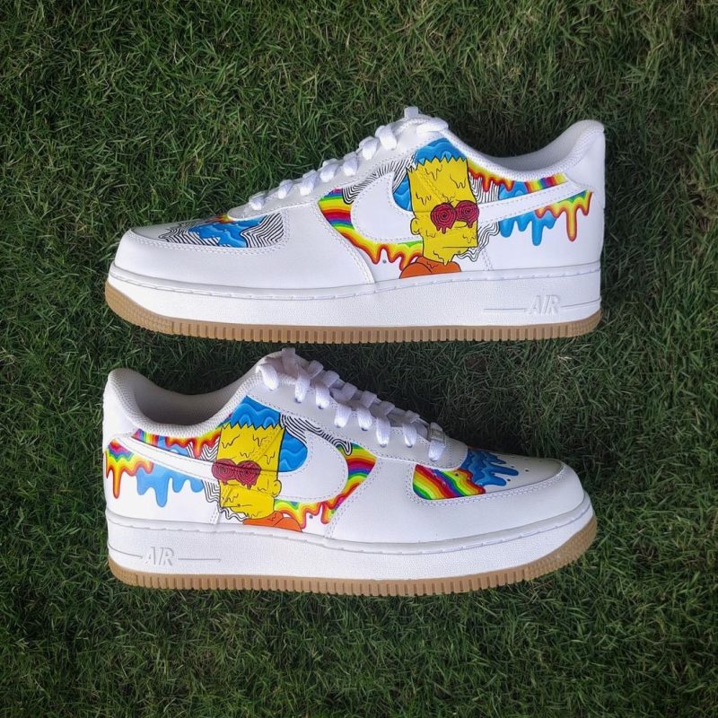 The Simpsons Drip Air Force 1 Custom - Image 2