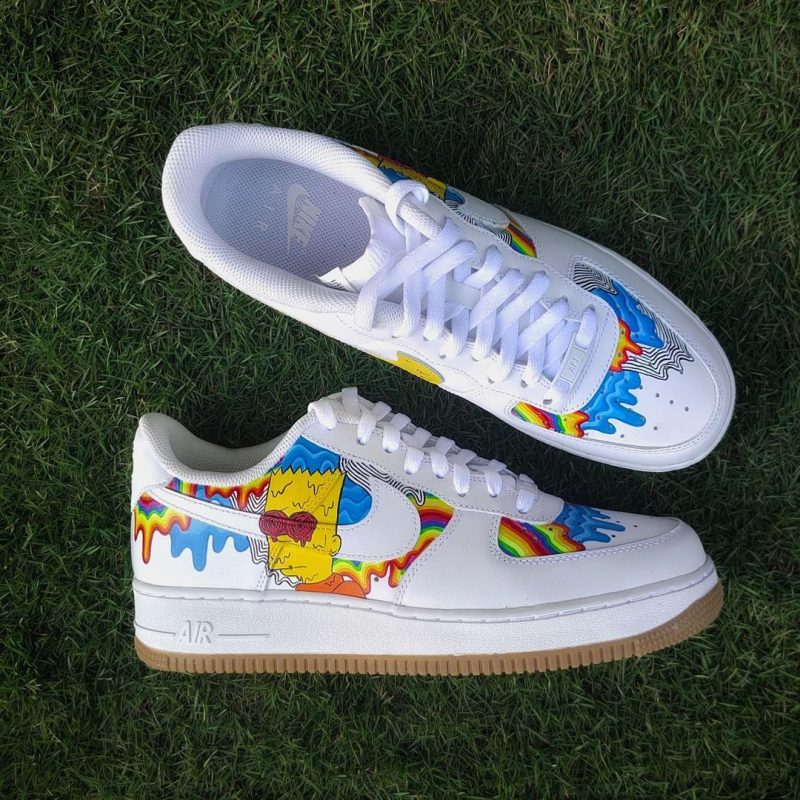 The Simpsons Drip Air Force 1 Custom - Image 4