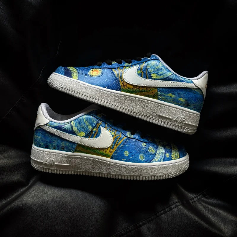 The Starry Night Air Force 1 Custom