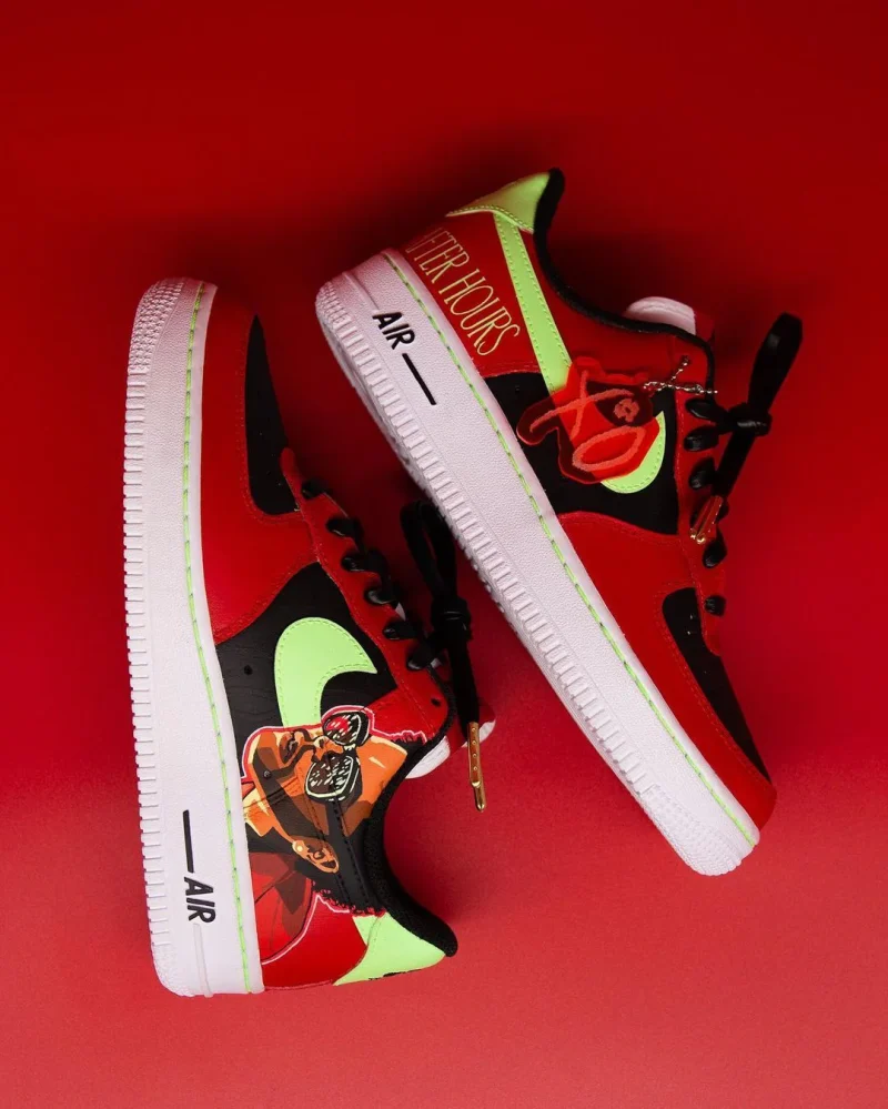 The Weeknd Air Force 1 Custom - Image 2