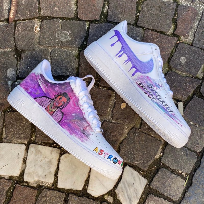 Travis Scott Air Force 1 Custom
