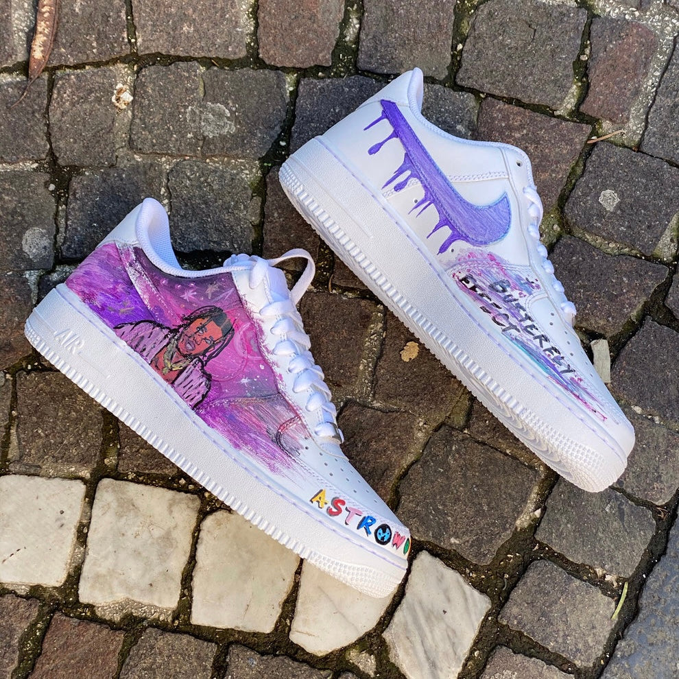Travis Scott Air Force 1 Custom