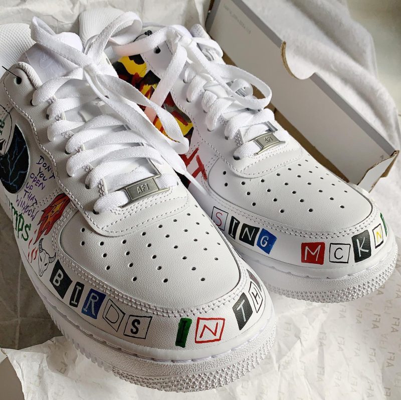 Travis Scott Air Force 1 Custom - Image 3