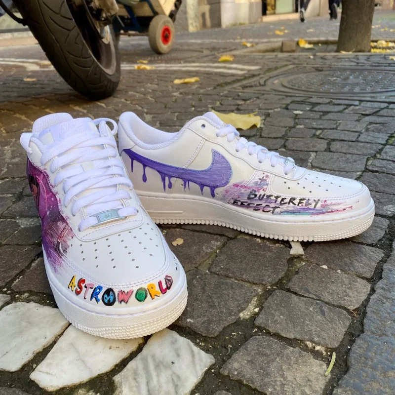 Travis Scott Air Force 1 Custom - Image 3