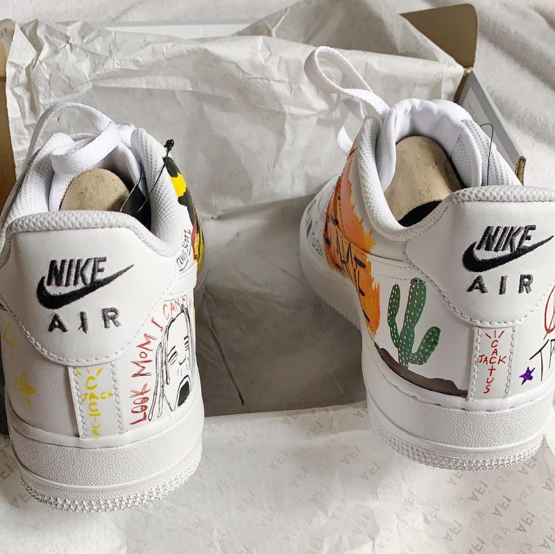 Travis Scott Air Force 1 Custom - Image 4