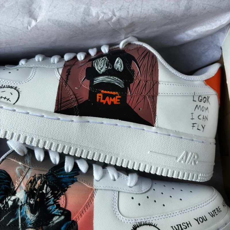 Travis Scott Air Force 1 Custom - Image 4
