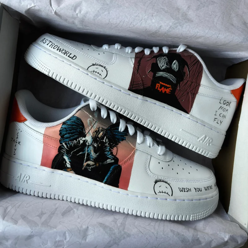 Travis Scott Air Force 1 Custom