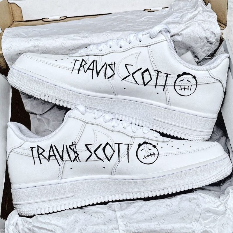 Travis Scott Astroworld Air Force 1 Custom - Image 2