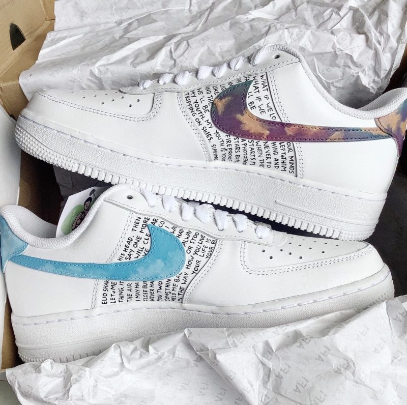 Troye Sivan Air Force 1 Custom - Image 3