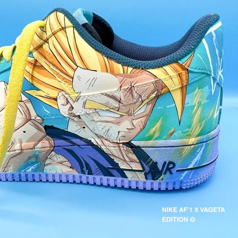 Vegeta Dragon Ball Air Force 1 Custom - Image 2