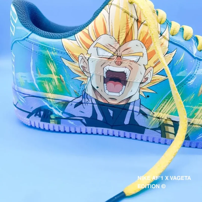 Vegeta Dragon Ball Air Force 1 Custom - Image 4