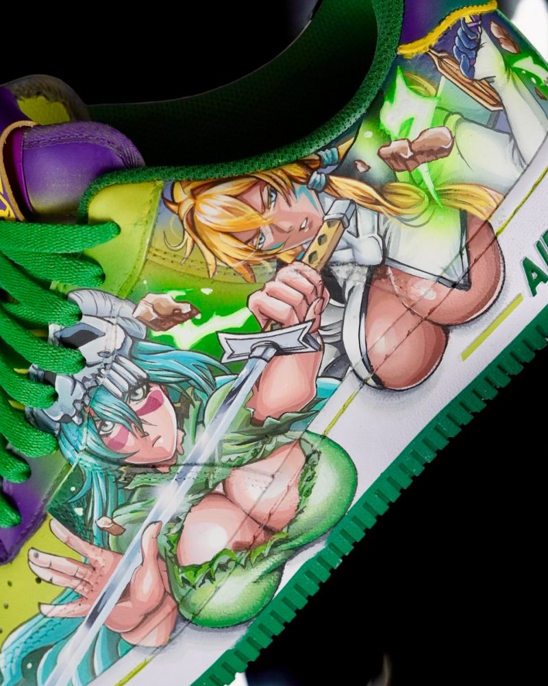 Waifu DBS x Bleach Air Force 1 Custom - Image 4