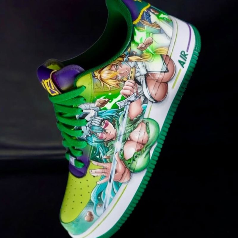 Waifu DBS x Bleach Air Force 1 Custom - Image 5
