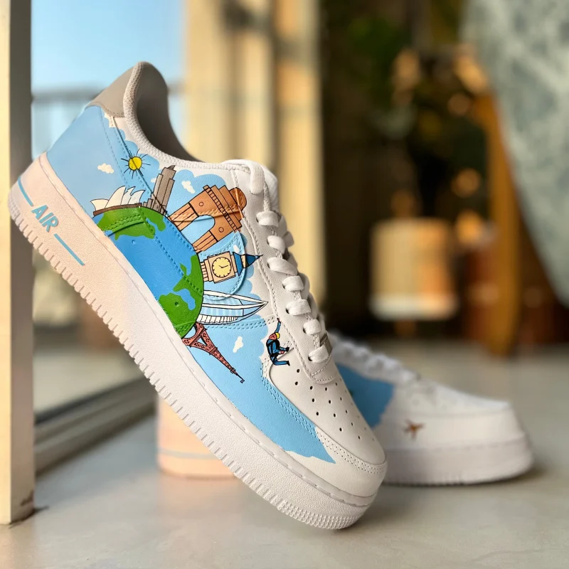 Wanderlust Air Force 1 Custom - Image 2
