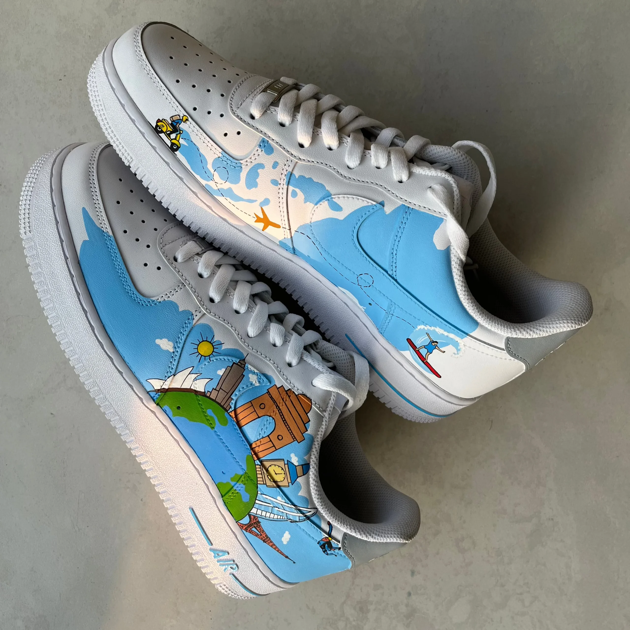 Wanderlust Air Force 1 Custom