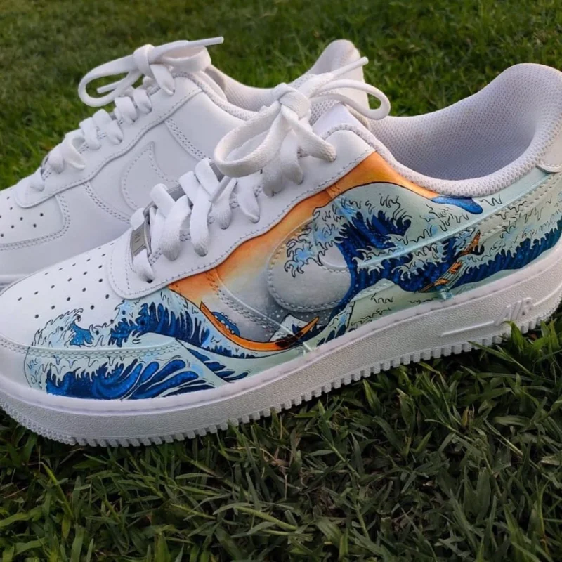 Waves Air Force 1 Custom - Image 3